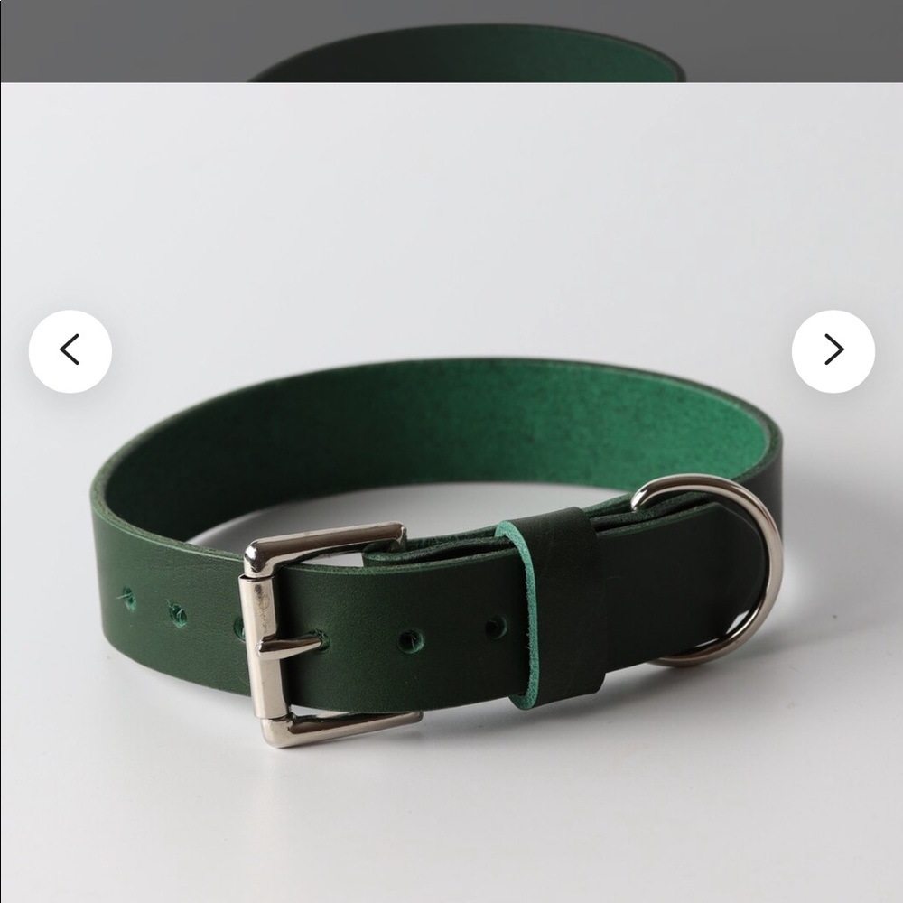 Genuine Leather Handmade Dog Collar